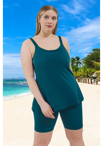 Konforlu Plus Size Mayo Tasarım Büyük Beden Hızlı Kuruyan Yaz Koleksiyonu