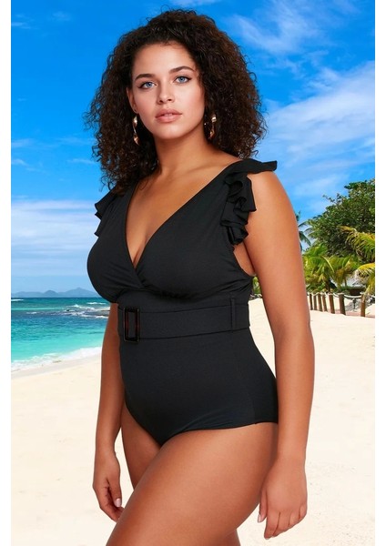 Konforlu Plus Size Mayo Tasarım Büyük Beden Klora Dayanıklı Premium Kalite Özel