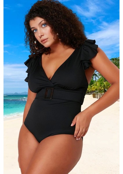 Konforlu Plus Size Mayo Tasarım Büyük Beden Klora Dayanıklı Premium Kalite Özel