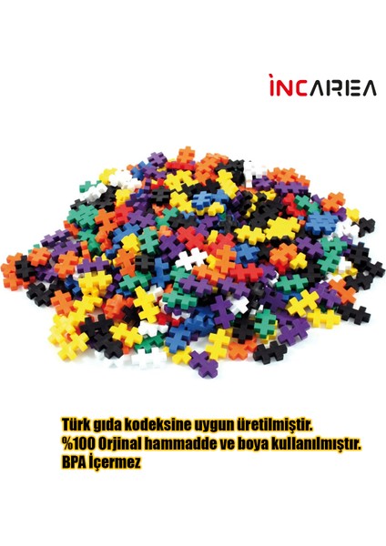 Incarea Wizard Block / Blockland 400 Parça Pixel Yaratıcı Tasarım Yapı Inşaa Seti Eğitici Oyuncak Minecraft modelleri