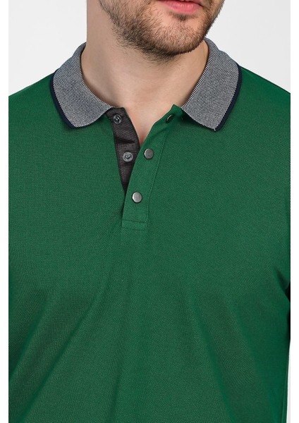 Erkek Basic Düz Kısa Kol Pudra Uzun Polo Yaka Tişört fiyatları