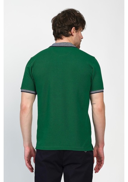 Erkek Basic Düz Kısa Kol Pudra Uzun Polo Yaka Tişört indirimleri