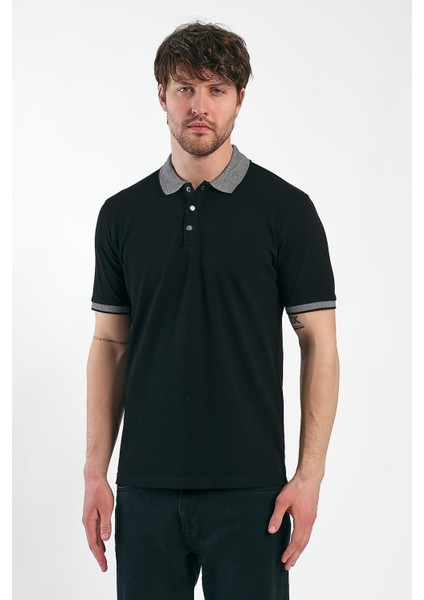 Erkek Basic Düz Kısa Kol Pudra Uzun Polo Yaka Tişört fiyatları