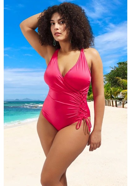 Konforlu Plus Size Mayo Tasarım Büyük Beden Ergonomik Kesim Geniş