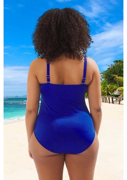 Konforlu Plus Size Mayo Tasarım Büyük Beden Esnek Kumaş Plaj Kıyafeti modelleri