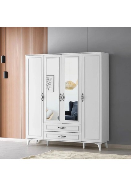 Country Genç Odası Soyunma Dolabı & Gardrop 195X160X46
