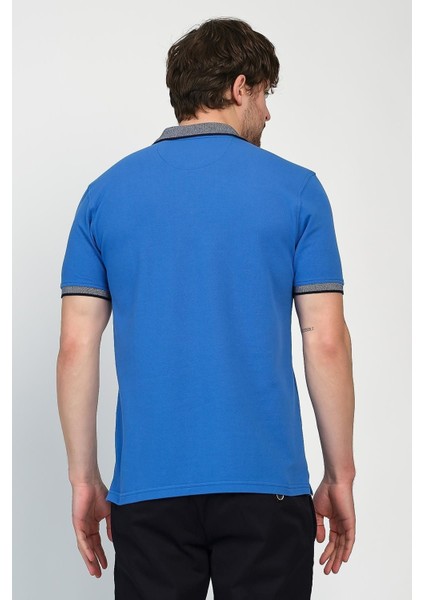 Erkek Basic Düz Kısa Kol Pudra Uzun Polo Yaka Tişört indirimleri