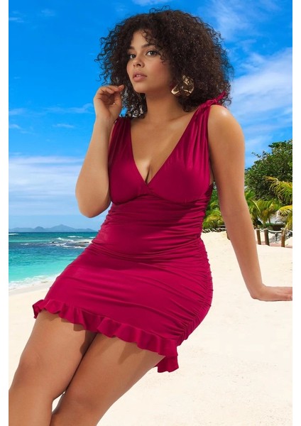 Konforlu Plus Size Mayo Tasarım Büyük Beden Her Bedende Şıklık fiyatları