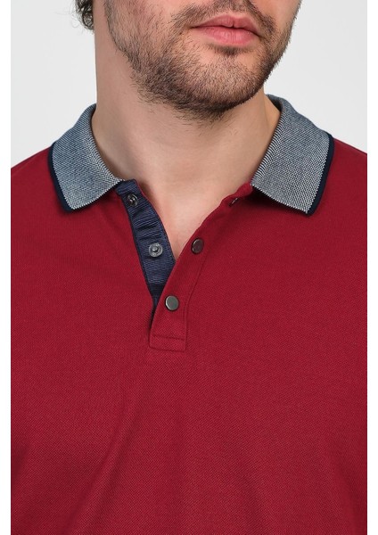 Erkek Basic Düz Kısa Kol Pudra Uzun Polo Yaka Tişört fiyatları