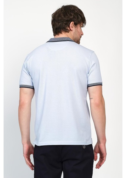 Erkek Basic Düz Kısa Kol Pudra Uzun Polo Yaka Tişört indirimleri