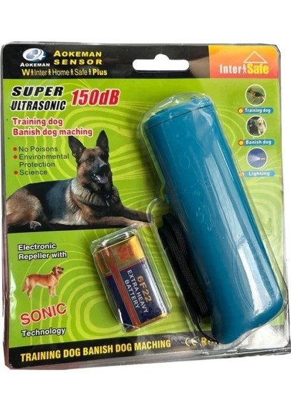 Uzun Menzilli Köpek Kovucu Savunma ve Eğitici Ses Cihazı 150 Db