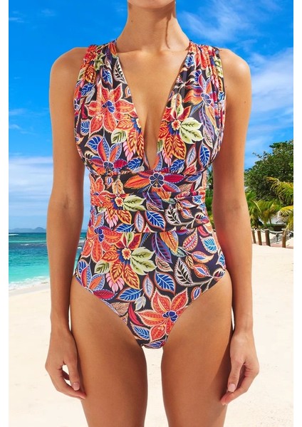 Yüzme Kıyafeti Tasarım Mayo Ergonomik Kesim Swimsuit Uv Korumalı Şık Detaylı Yaz Koleksiyonu fiyatları