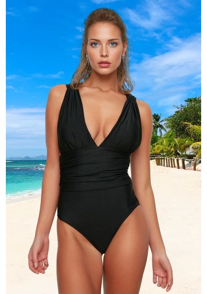 Yüzme Kıyafeti Tasarım Mayo Ergonomik Kesim Swimsuit Uv Korumalı Şık Detaylı Yaz Koleksiyonu