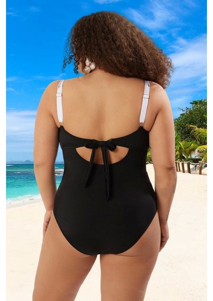 Konforlu Plus Size Mayo Tasarım Büyük Beden Plaj ve Havuz Için Klora Dayanıklı Yüksek Konfor modelleri