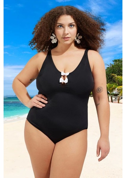 Konforlu Plus Size Mayo Tasarım Büyük Beden Yüksek Konfor Su Sporları Için Tam Destek fiyatları