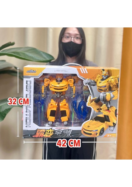 Transformers Robotik Oyun Seti Büyük Hediye Kutusu (Yurt Dışından)