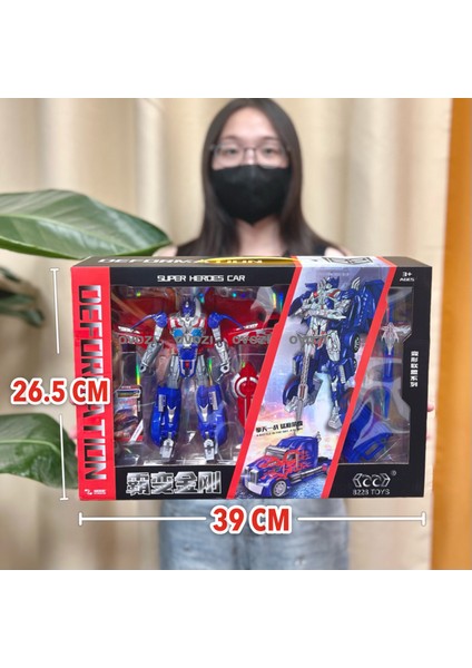 Transformers Robotik Oyun Seti Büyük Hediye Kutusu (Yurt Dışından)