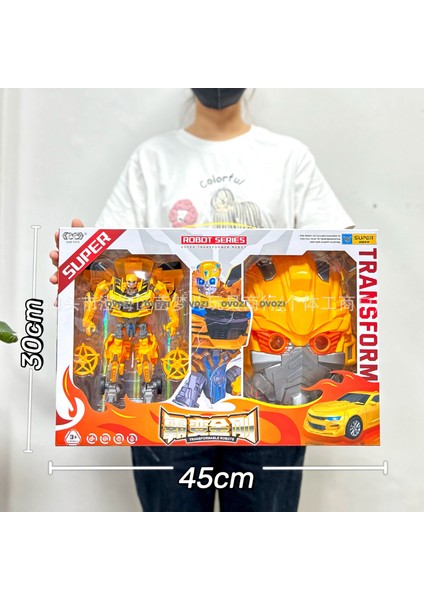 Transformers Robotik Oyun Seti Büyük Hediye Kutusu (Yurt Dışından)