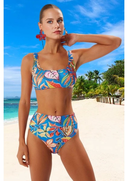 Tasarım Bikini Takımı Özel Ergonomik Kesim Su Sporları Için Şık Detaylı Hızlı Kuruyan fiyatları