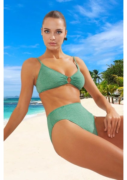 Tasarım Bikini Takımı Plaj ve Havuz Için Özel Şık Detaylı Esnek Kumaş Ergonomik Kesim fiyatları