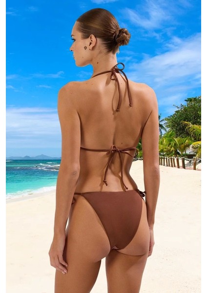 Tasarım Bikini Takımı Ergonomik Kesim Yüksek Konfor Esnek Kumaş Özel Uv Korumalı modelleri