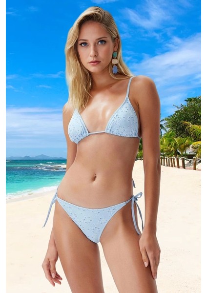 Tasarım Bikini Takımı Yaz Koleksiyonu Ergonomik Kesim Özel Hızlı Kuruyan fiyatları