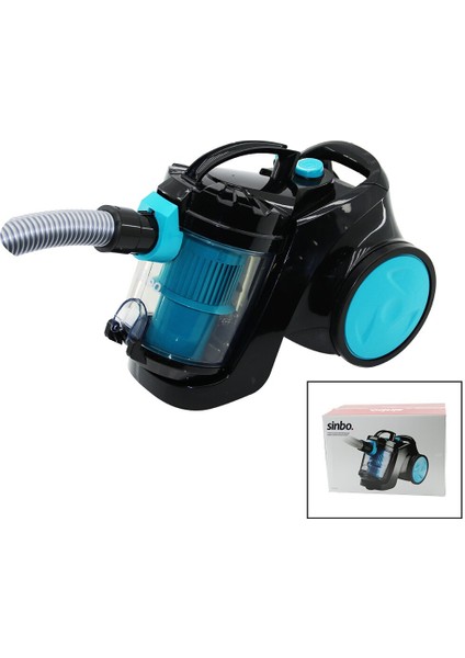 Torbasız Elektrikli Süpürge 350W 3.5lt Toz Hazne 5mt Kablo Yatay Park SVC-8604 (5131)