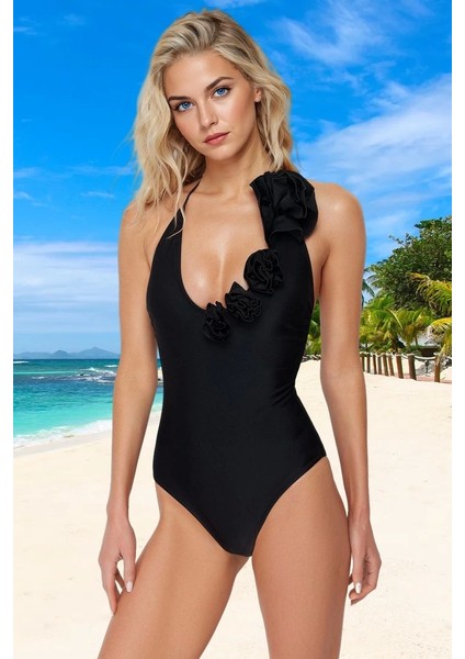 Yüzme Kıyafeti Tasarım Mayo Esnek Kumaş Uv Korumalı Su Sporları Için Banyo