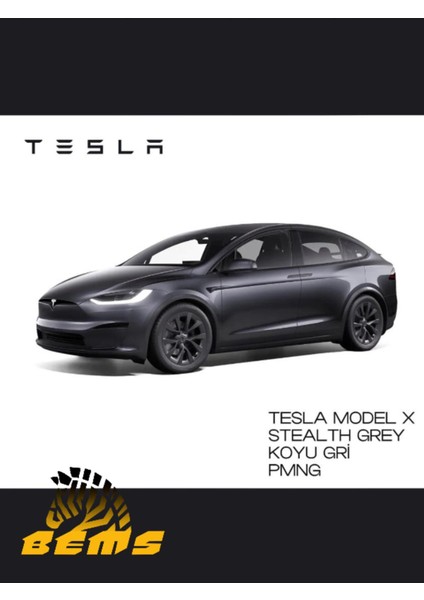 Tesla Stealth Grey (Koyu Gri) Rötüş Sprey Boya 400ML