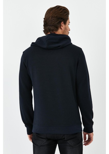 Erkek Sweat Baskılı Kapuşonlu Bordo indirimleri