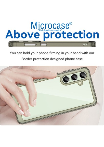 Samsung Galaxy S25 Shield Serisi Darbeye Dayanıklı Yarı Esnek Plastik Tpu Kılıf - AL8100 fırsatları