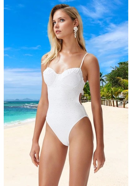 Yüzme Kıyafeti Tasarım Mayo Ergonomik Kesim Özel Banyo Swimsuit