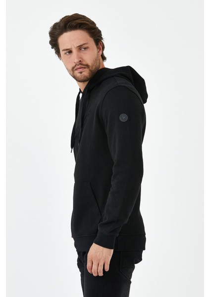 Erkek Sweat Baskılı Kapuşonlu Bordo fırsatları