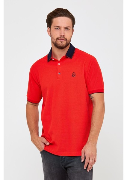 Erkek Polo Yaka Tişört Kahverengi