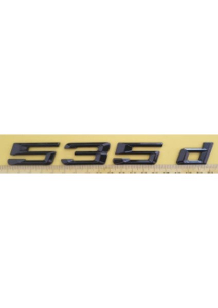 535D Siyah Bagaj Yazısı 3A 3D 3ABS