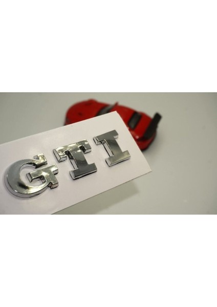 Volkswagen Vw Gti 3m 3D Uyumlu Krom Abs Bagaj Logo