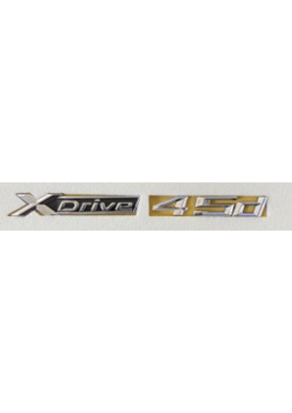 x Drive 45D Siyah Bagaj Yazısı 3A 3D 3ABS