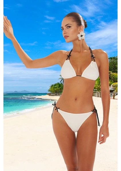 Tasarım Bikini Takımı Özel Premium Kalite Uv Korumalı Plaj ve Havuz Için fiyatları
