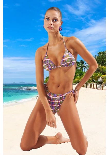 Tasarım Bikini Takımı Klora Dayanıklı Uv Korumalı Su Sporları Için Özel Plaj ve Havuz fiyatları