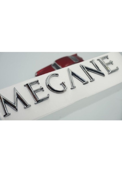Renault Megane 2 2002-2008 Krom Abs 3m 3D Bagaj Yazı Logo