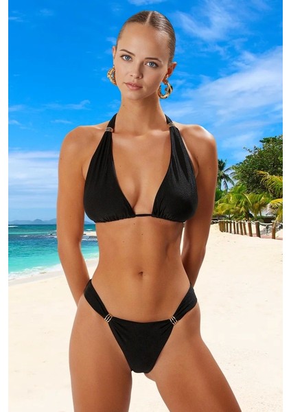 Tasarım Bikini Takımı Premium Kalite Klora Dayanıklı Yüksek Konfor Plaj ve Havuz Için