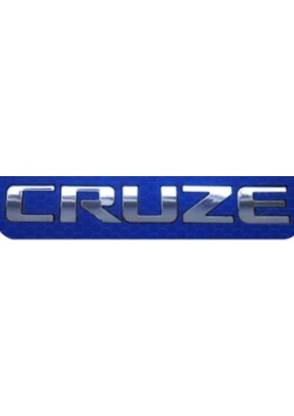 Cruze Büyük Krom Bagaj Yazısı 3A 3D 3ABS