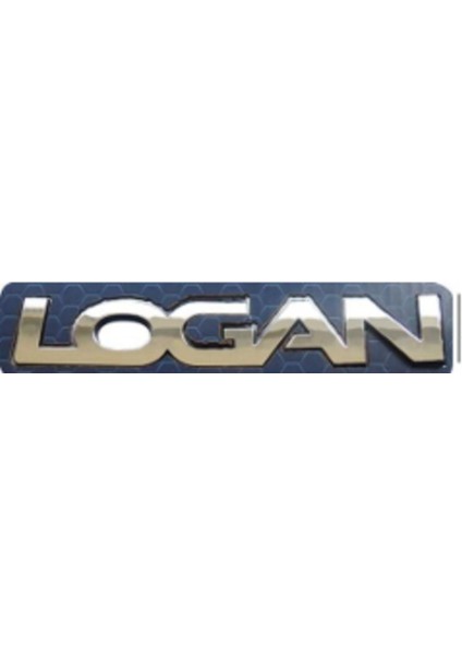Logan Krom Bagaj Yazısı 3A 3D 3ABS