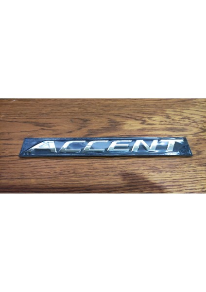 Hyundai Accent Blue Kasa Yazı 2011 ve Sonrası Arka Bagaj Yazısı Ayrık Accent Yazı Bagaj Yazısı