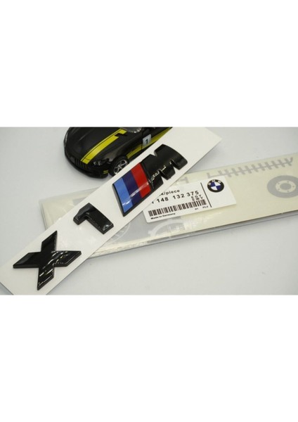 Bmw X1 Uyumlu M Bagaj Krom Abs 3m 3D Yazı Logo Ürün