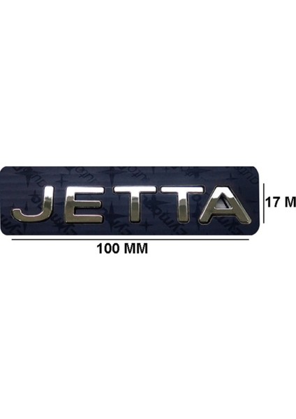 Volkswagen Jetta Bagaj Yazı Amblem 2006- 2011