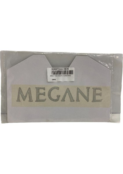 Arka Yazı Megan Iı (Megane)