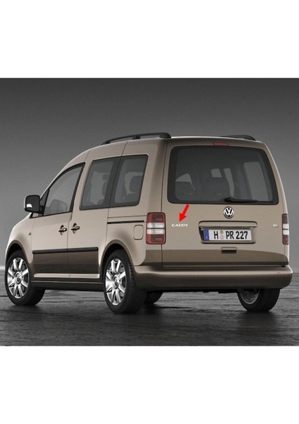 Vw Caddy 2011-2015 Arka Bagaj Kapağı Caddy Yazısı 2K5853687