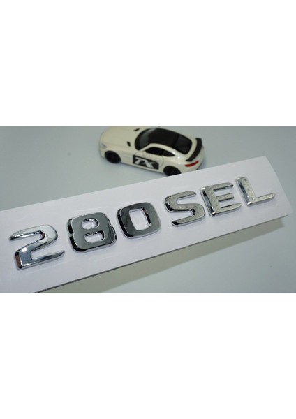 280 Sel Bagaj Krom Abs 3m 3D Yazı Logo Benz Ile Uyumlu