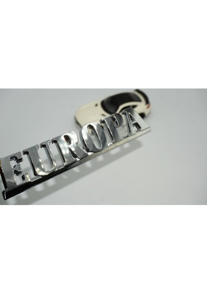 19 Europa Bagaj Krom Abs 3m 3D Yazı Logo